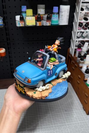 QK Studio Dragon Ball Son Goku & Bulma & Oolong