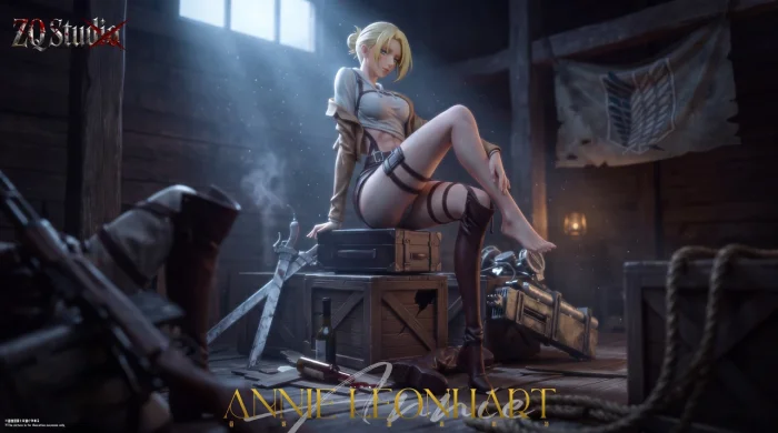 QZ Studio – Attack on Titan Annie Leonhart 16 Statue