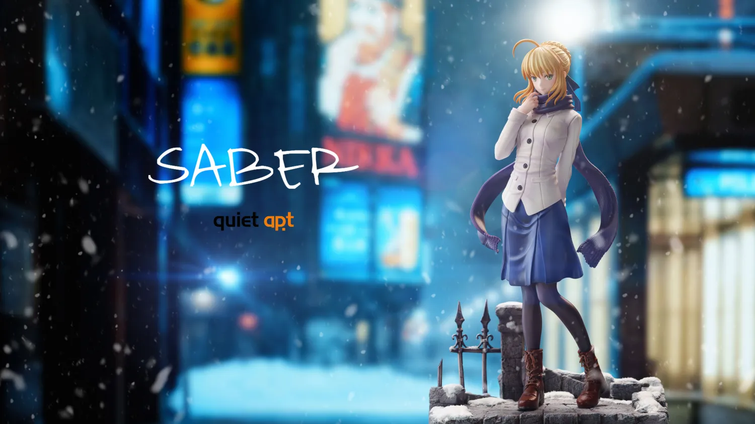 Quiet Art Studio Fate/stay night Saber Artoria Pendragon TOPGK 1/6 Limited 99 PU/Resin Statue