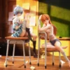 Quiet Art Studio Neon Genesis Evangelion Asuka & Rei