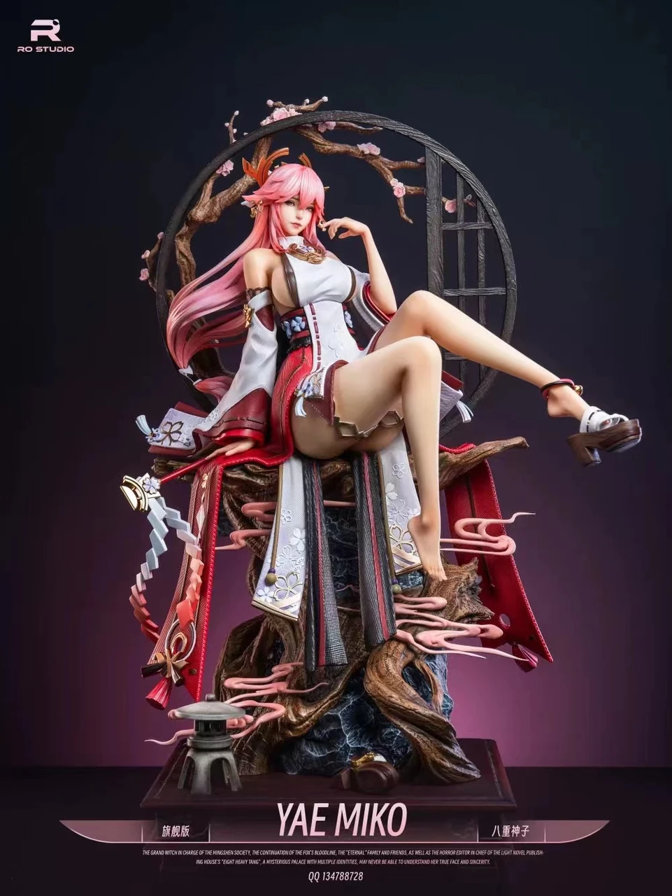 RO Studio Genshin Impact Yae Miko TOPGK 1/4 Resin Statue