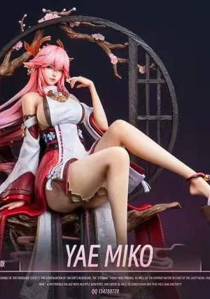 RO Studio Genshin Impact Yae Miko TOPGK 1/4 Resin Statue