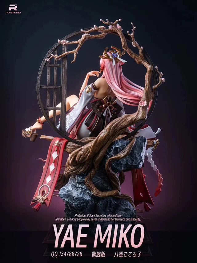 RO Studio Genshin Impact Yae Miko TOPGK 1/4 Resin Statue