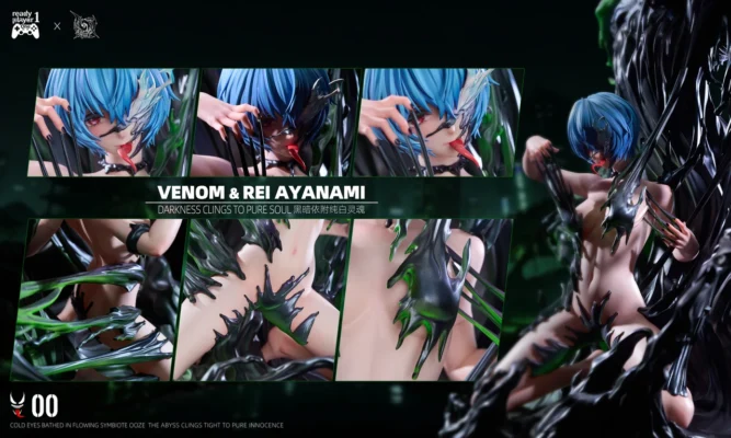 Ready Player 1 × AnXing Studio – Venom & Ayanami Rei TOPGK 1:4 Limited 99 PU + Resin Statue