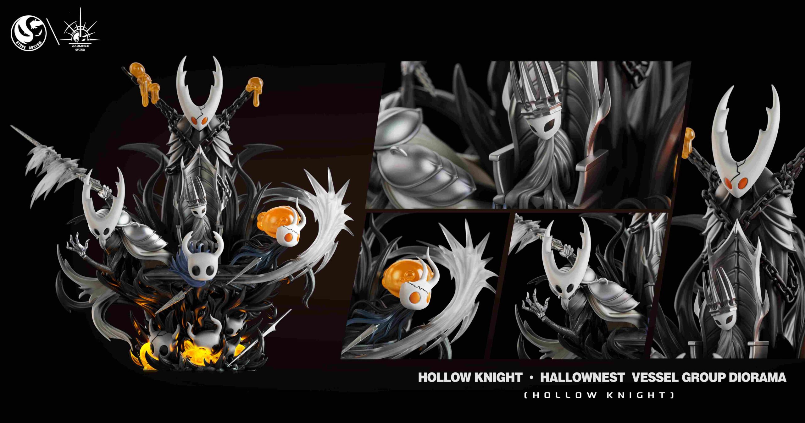 ST Custom × Radiance Studio Hollow Knight Vessel Group