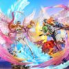 SUPER HERO Studio × Flash Art STUDIO × Fantasy Zone Maker Digimon Angewomon & Angemon
