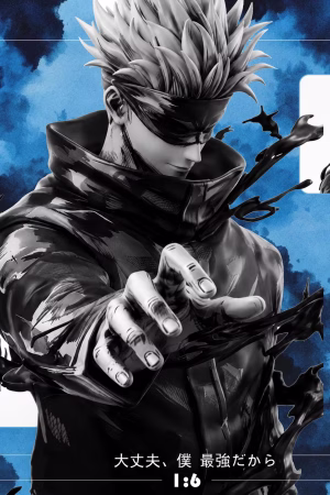 Shu Studio – Jujutsu Kaisen Satoru Gojo X Ryomen Sukuna TOPGK 1/6 Scale – PU Statue