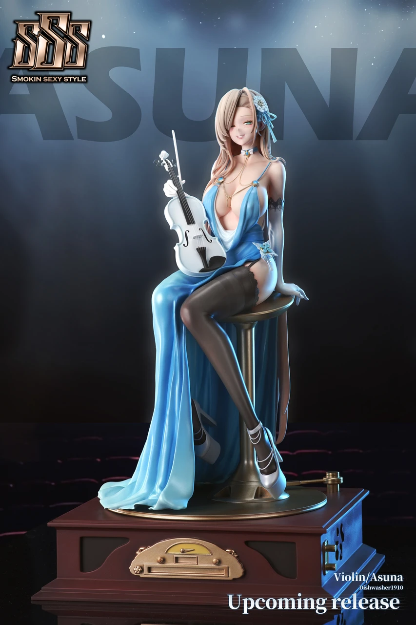 Smokin Sexy Style Studio – Blue Archive Ichinose Asuna Gown / Violin Virtuoso Ver. TOPGK 1/6 & 1/4 Limited 88 Polystone + PU Statue