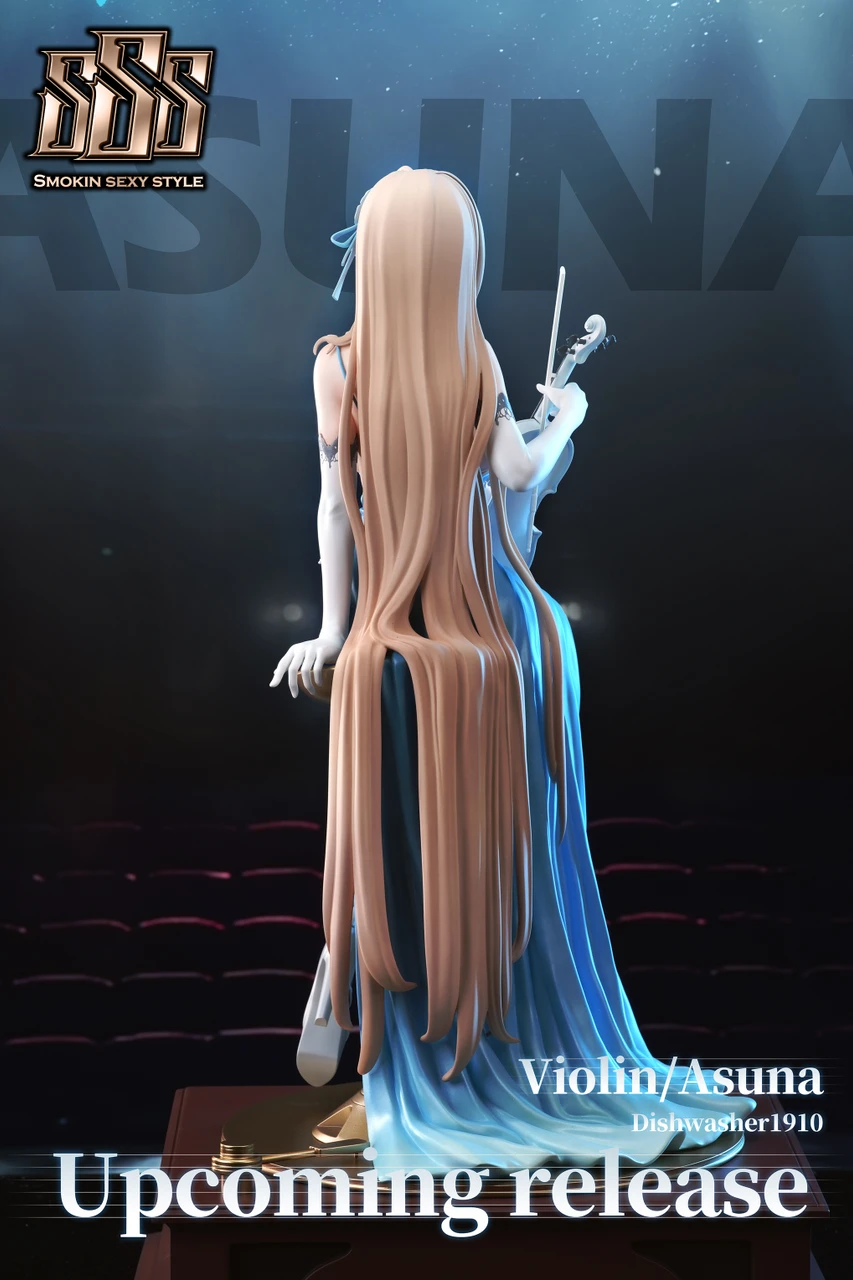 Smokin Sexy Style Studio – Blue Archive Ichinose Asuna Gown / Violin Virtuoso Ver. TOPGK 1/6 & 1/4 Limited 88 Polystone + PU Statue