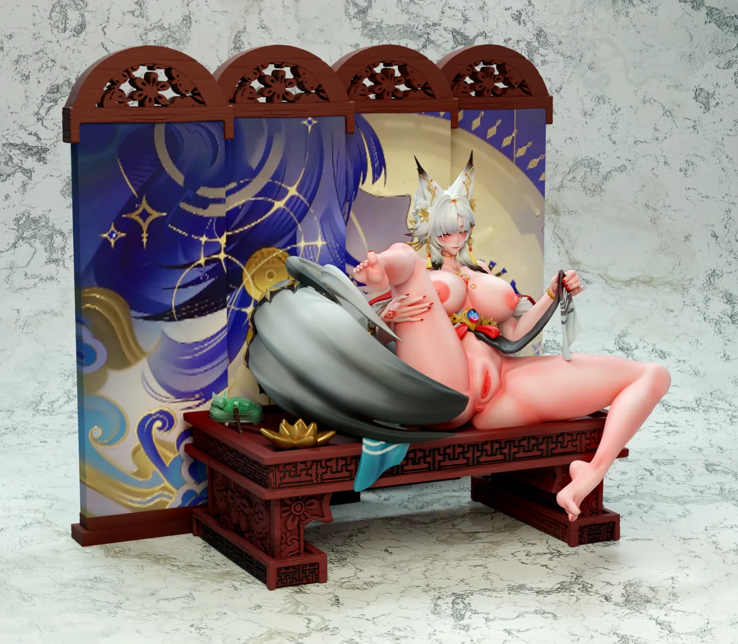 Spider Studio Wuthering Waves Hsin – 1/6 Scale Statue - Image 5