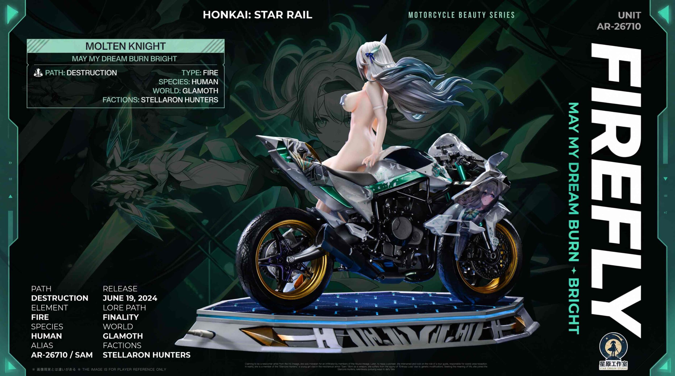Star Origin Studio Honkai: Star Rail Firefly