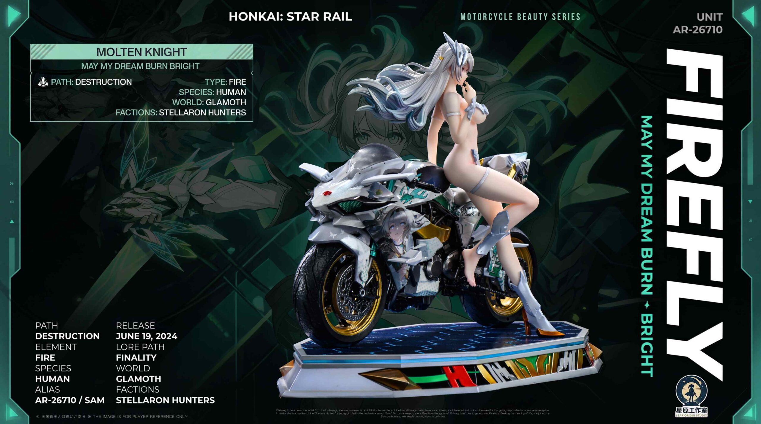 Star Origin Studio Honkai: Star Rail Firefly