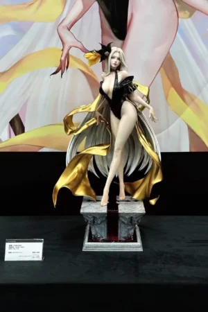 Swan Song Studio Original Character NESSI Black Gold TOPGK 1/4 Polystone Statue