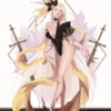Swan Song Studio Original Character NESSI Black Gold TOPGK 1/4 Polystone Statue