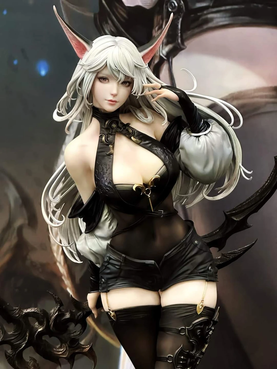 Swan Song Studio Original Character NESSI TOPGK 14 Polystone Statue