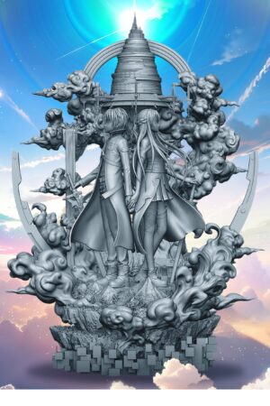 Sword Art Online Kirito & Asuna 16 Scale LED Diorama Statue – SEVEN STUDIO