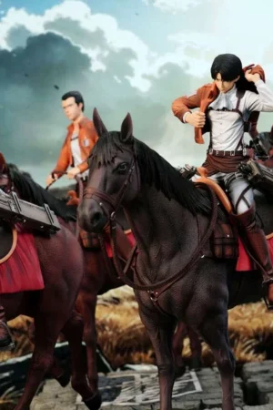TAITAN Studio Attack on Titan Levi Squad