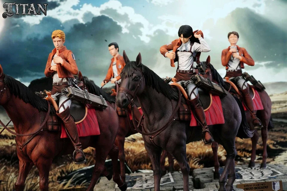 TAITAN Studio Attack on Titan Levi Squad