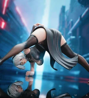 The Space NieR:Automata 2B