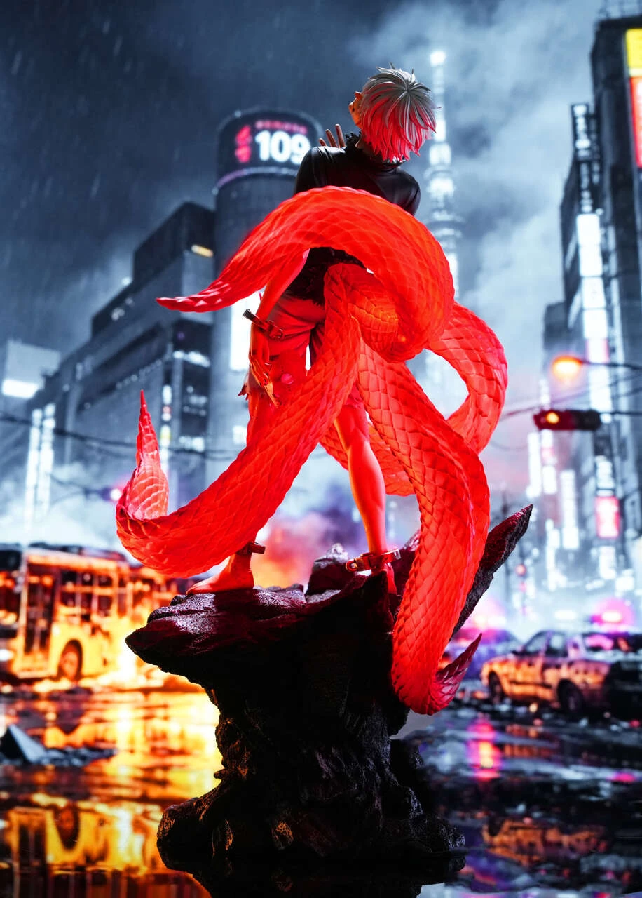 Tokyo Ghoul Kaneki Awakening 16 Scale Resin Statue-Damocles Studio