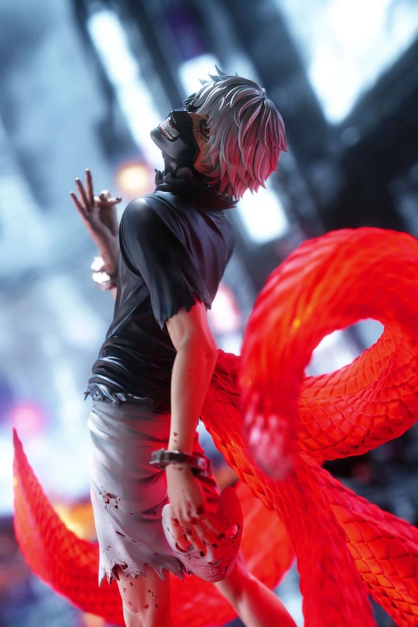Tokyo Ghoul Kaneki Awakening 16 Scale Resin Statue-Damocles Studio