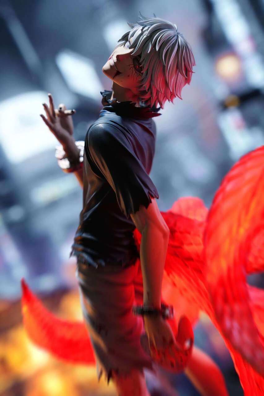 Tokyo Ghoul Kaneki Awakening 16 Scale Resin Statue-Damocles Studio