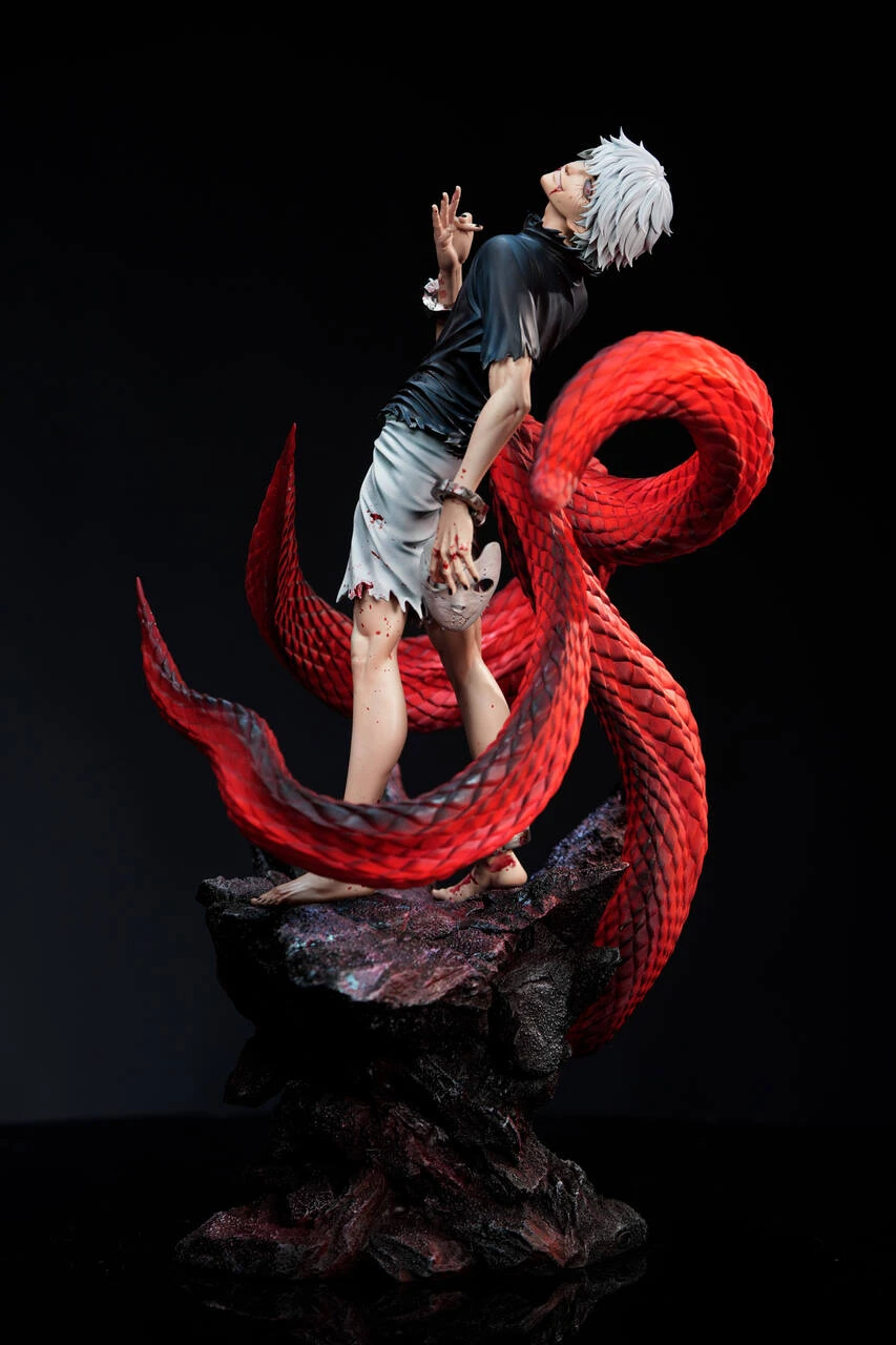 Tokyo Ghoul Kaneki Awakening 16 Scale Resin Statue-Damocles Studio