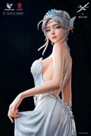 Alternative view of TriEagles Studio  Ghost Blade  Yulia  Glance Back  1/4 Scale Resin Statue