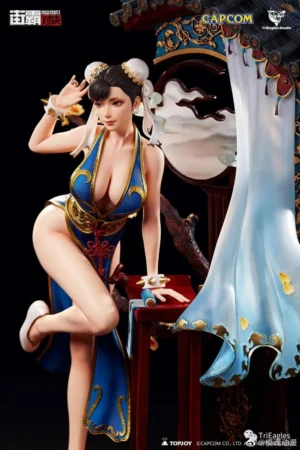 Alternative view of TriEagles Studio  Street Fighter: Duel   Chun-Li  Crystal Series  1/4 Scale Licensed Statue