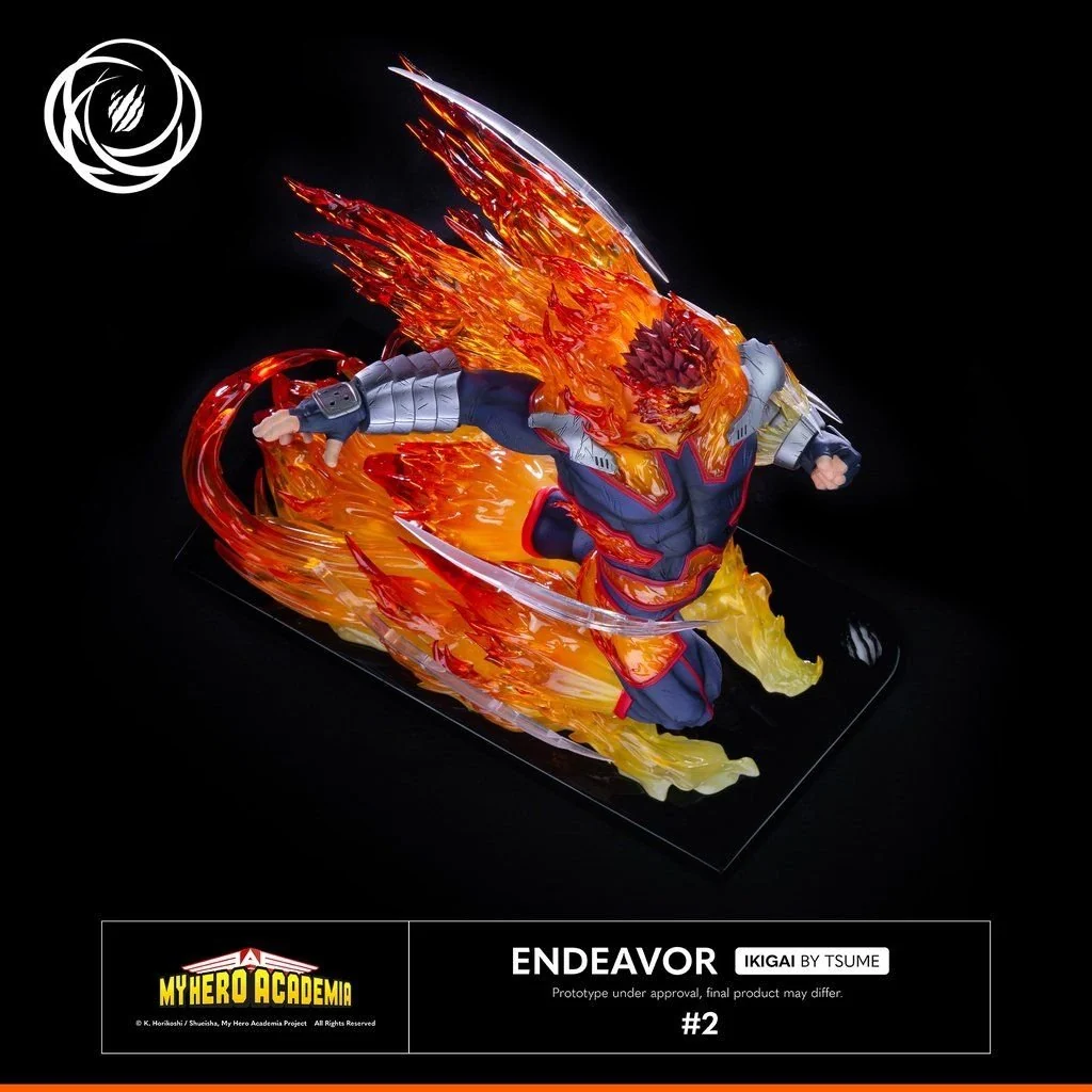 Tsume Art – My Hero Academia – Endeavor – Ikigai Series 1/6 Scale Statue - Image 3