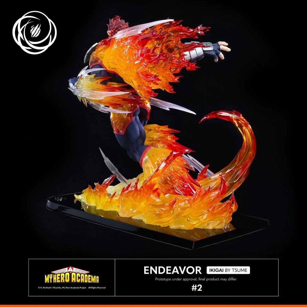 Tsume Art – My Hero Academia – Endeavor – Ikigai Series 1/6 Scale Statue - Image 5