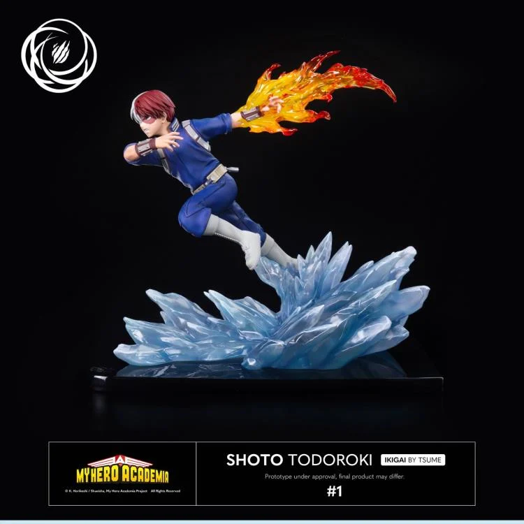 Tsume Art – My Hero Academia – Shoto Todoroki – Ikigai Series 1/6 Scale Statue - Image 2