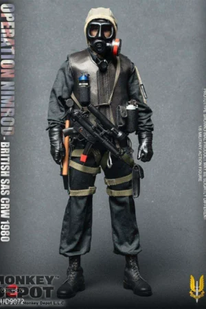 UJINDOU – Operation Nimrod British SAS CRW 1980 TOPGK Licensed Military Figure UD9072(Licensed)