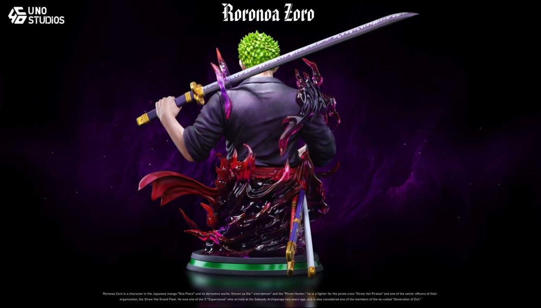 UNO Studios One Piece Roronoa Zoro