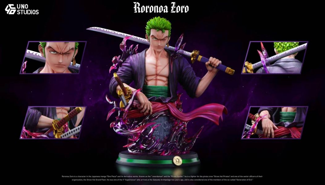 UNO Studios One Piece Roronoa Zoro