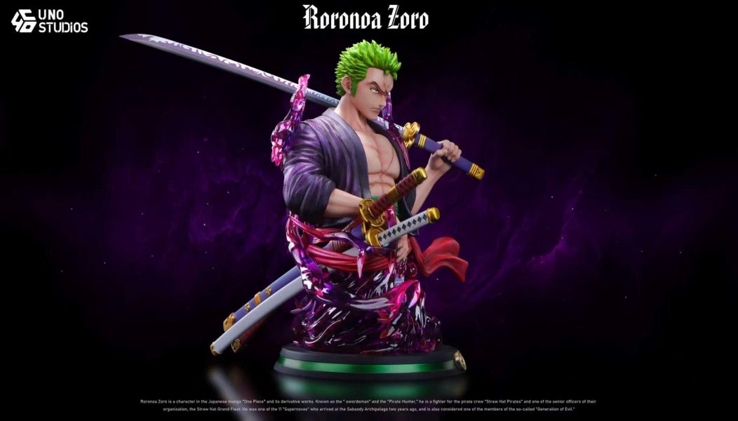 UNO Studios One Piece Roronoa Zoro