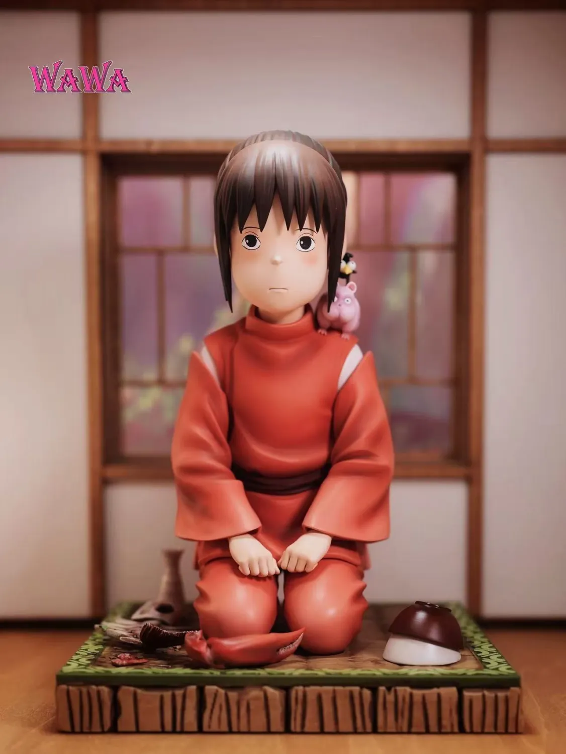 WAWA Studio Spirited Away Chihiro Kneeling