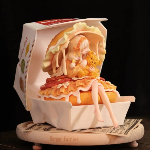 WeArtDoing Burger Fairies Sweetheart Chicken Cheese Burger