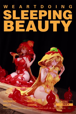 WeArtDoing Studio   Sleeping Beauty Pizza Fairies   Cheese Supreme X Classic Tomato 