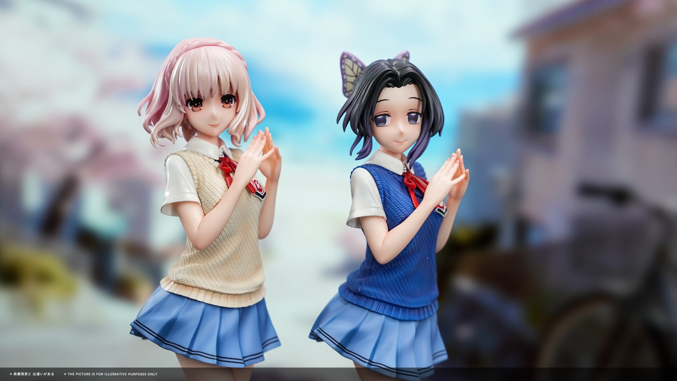 Wushisan Studio Demon Slayer & Date A Live Shinobu Kocho & Rinne