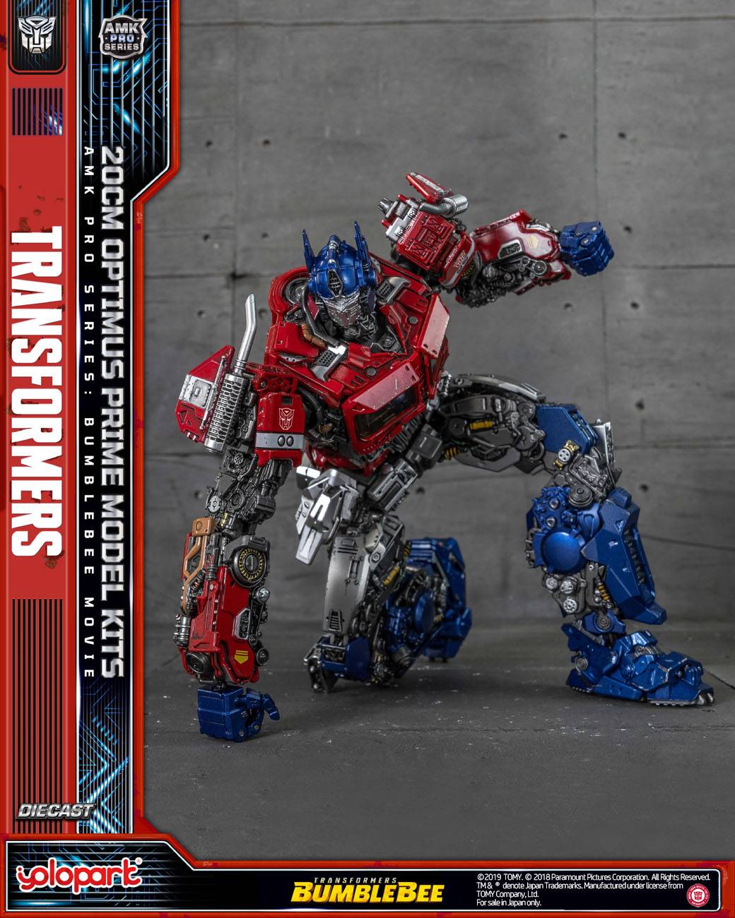 YOLOPARK Transformers Bumblebee Optimus Prime