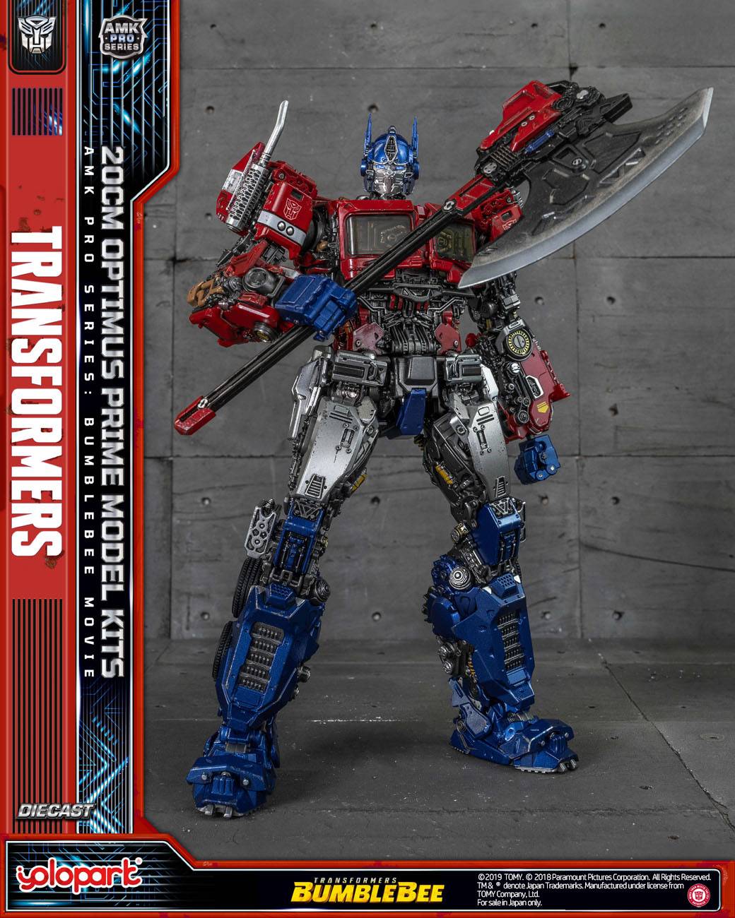 YOLOPARK Transformers Bumblebee Optimus Prime