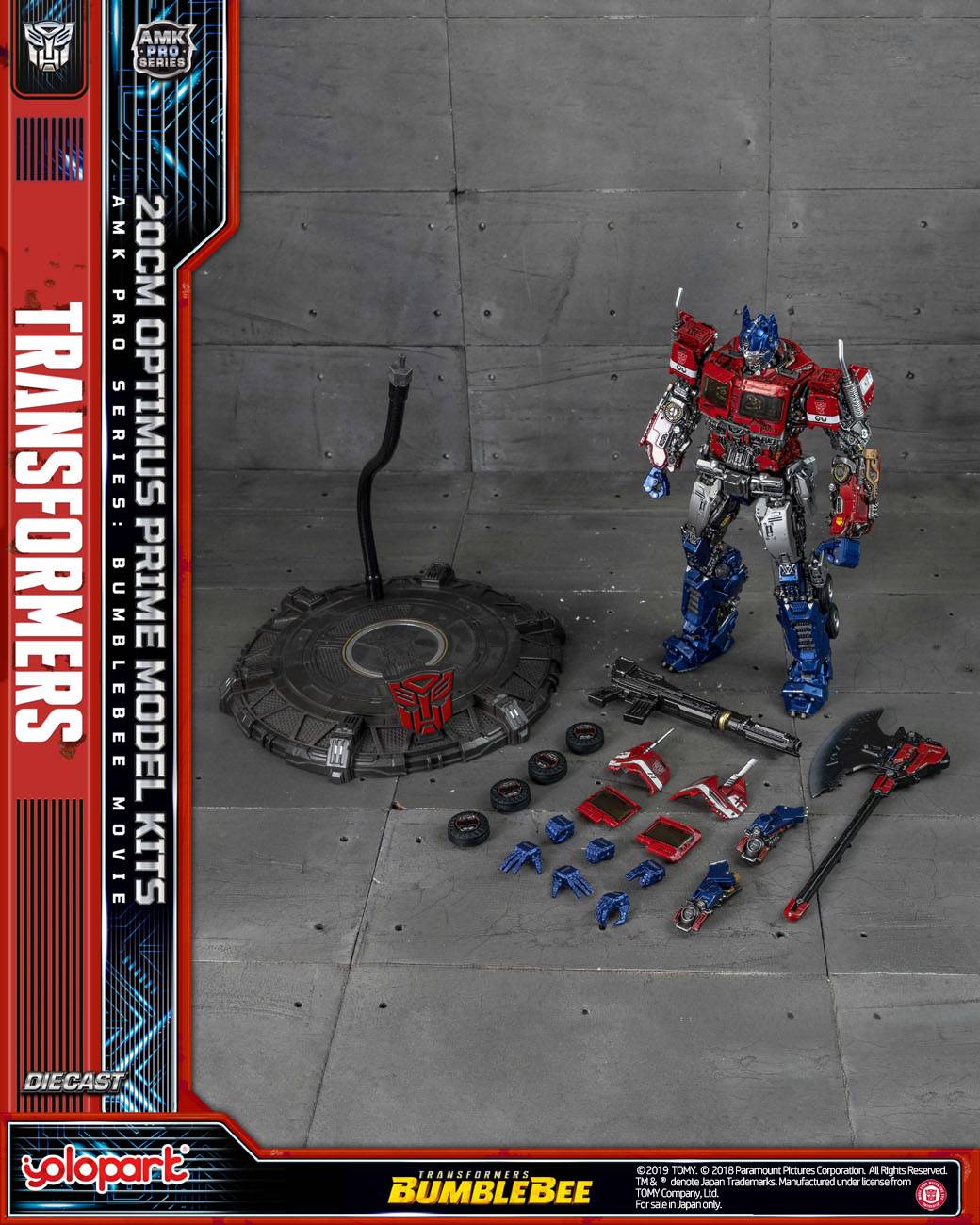 YOLOPARK Transformers Bumblebee Optimus Prime