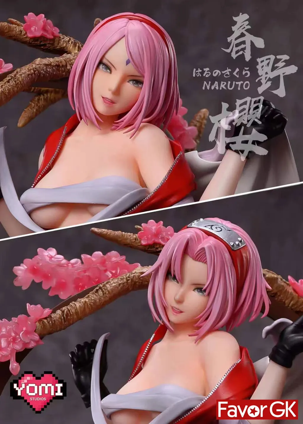 YOMI Studio – Naruto – Sakura Haruno – 1/6 Scale GK Statue - Image 3