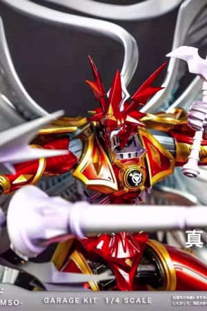 Alternative view of YW-Studios  Digimon  Dukemon  Licensed Statue
