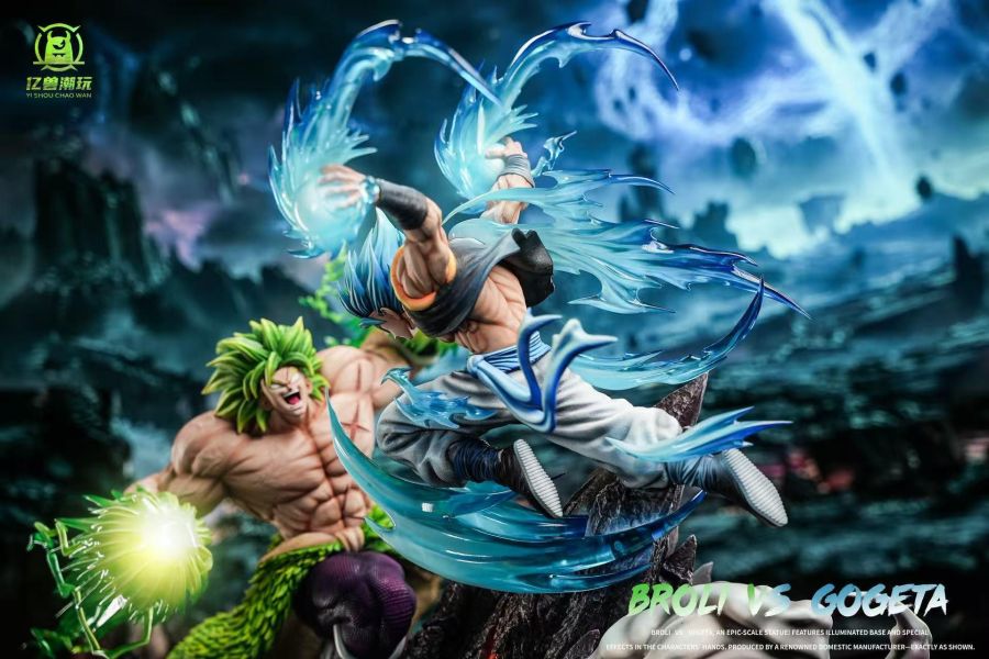 YiShou Dragon Ball Super Broly vs. Gogeta