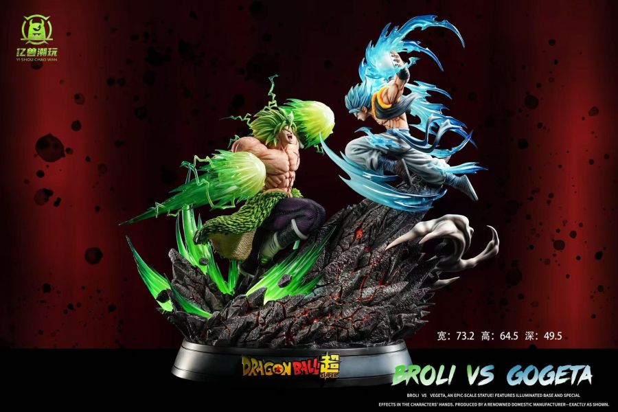 YiShou Dragon Ball Super Broly vs. Gogeta