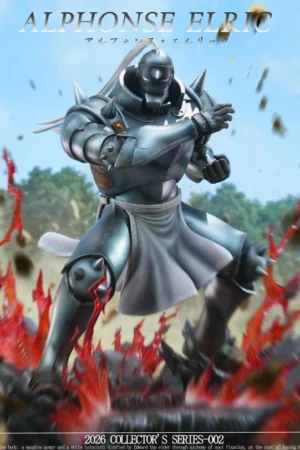 YuanHuo × FangShui Studio Fullmetal Alchemist Alphonse Elric TOPGK 1:6 Limited 50 Pieces PU + Resin Statue
