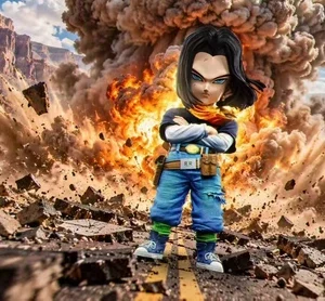 Zzz Dragon Ball Android 17
