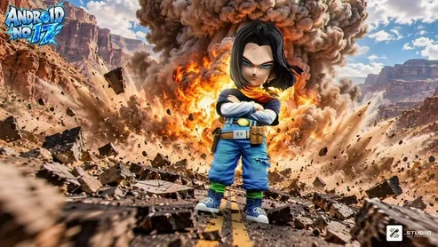 Zzz Dragon Ball Android 17